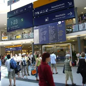 Arrival by train