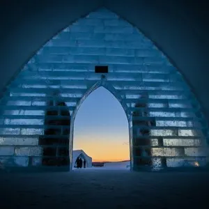 Ice Hotel Restaurant in Jukkasjärvi