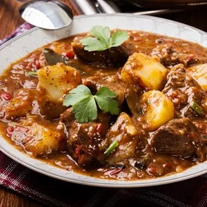 Beef stew with potatoes