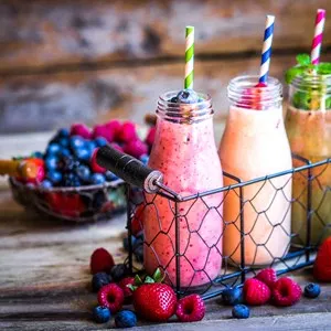 Three smoothies