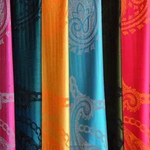 Silk Vietnamese scarf background