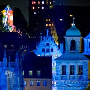 Blaue Nacht