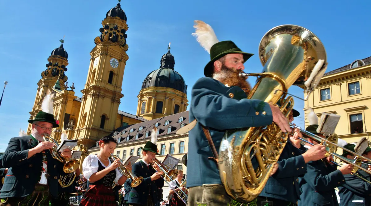 Munich Bavarian Oktoberfest Celebration