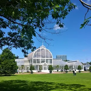 The Garden Society of Gothenburg on a sunny day