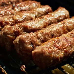 Cevapi on barbecue