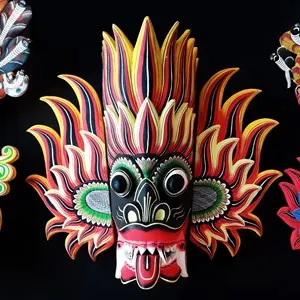 Sri Lanka - traditional masks, wood carvings